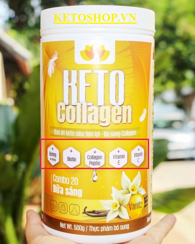 Keto Collagen – Sữa lắc Keto chính hãng - Keto Shop